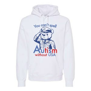 You Can’T Spell Autism Without Usa Premium Hoodie