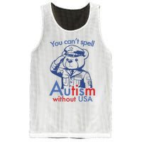 You Can’T Spell Autism Without Usa Mesh Reversible Basketball Jersey Tank