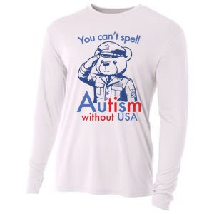 You Can’T Spell Autism Without Usa Cooling Performance Long Sleeve Crew