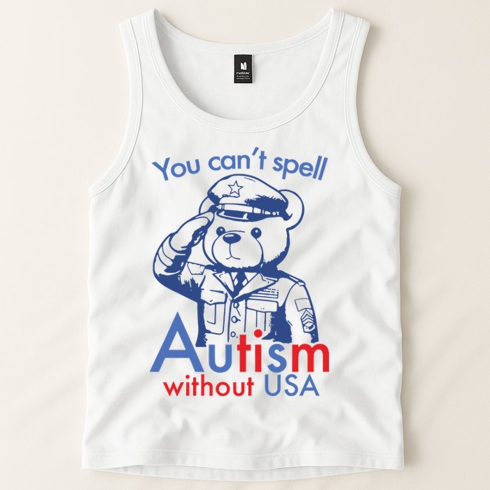 You Can’T Spell Autism Without Usa Tank Top