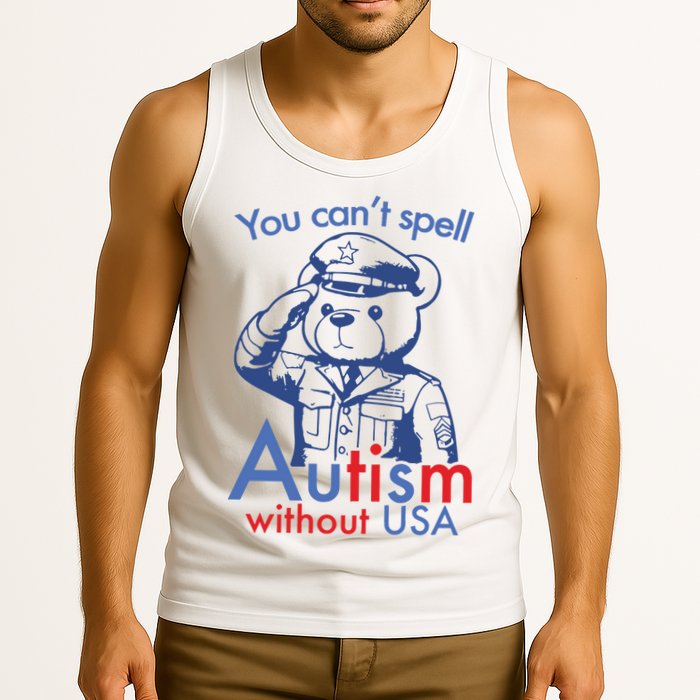 You Can’T Spell Autism Without Usa Tank Top
