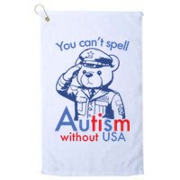 You Can’T Spell Autism Without Usa Golf Towel