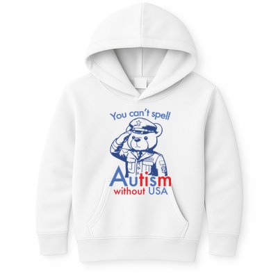 You Can’T Spell Autism Without Usa Kids Hoodie