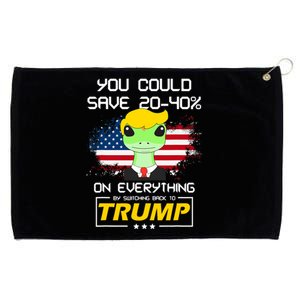 You Could Save 2040 By Switching Back To Trump Patriotic Grommeted Golf Towel