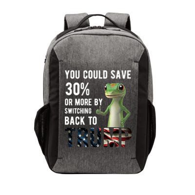 You Could Save More By Switching Back To Trump Funny Vector Backpack