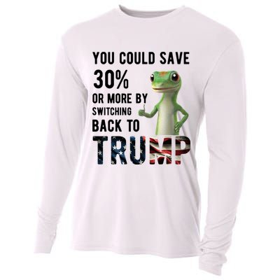 You Could Save More By Switching Back To Trump Funny Cooling Performance Long Sleeve Crew