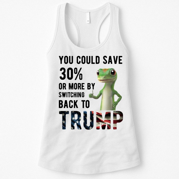 You Could Save More By Switching Back To Trump Funny Womens Tank Top