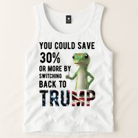 You Could Save More By Switching Back To Trump Funny Tank Top