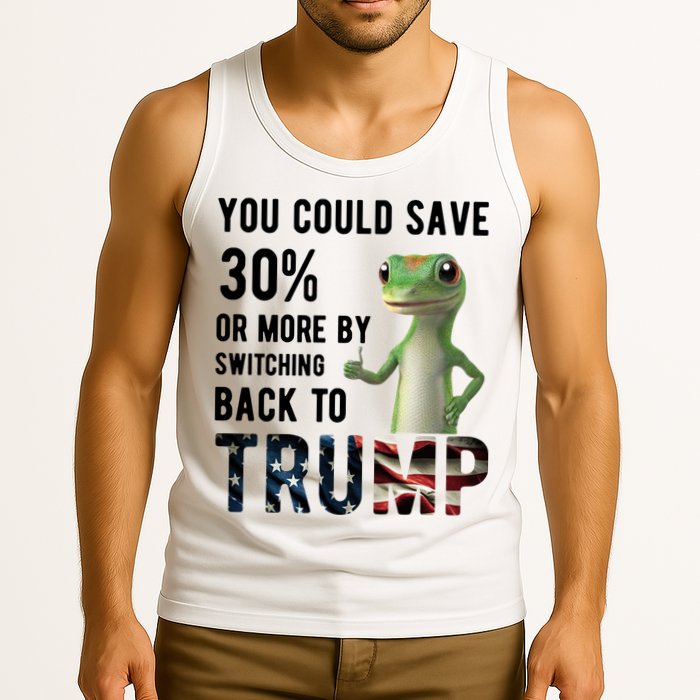 You Could Save More By Switching Back To Trump Funny Tank Top