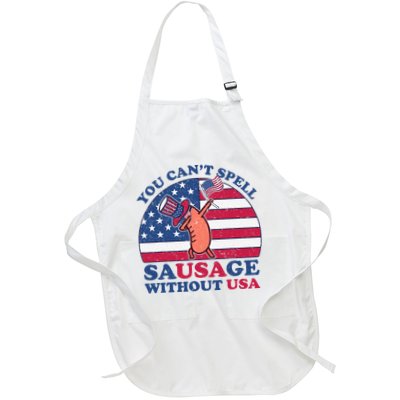 You Can’T Spell Sausage Without Usa 4th Of July Apron