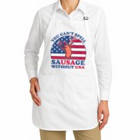 You Can’T Spell Sausage Without Usa 4th Of July Apron