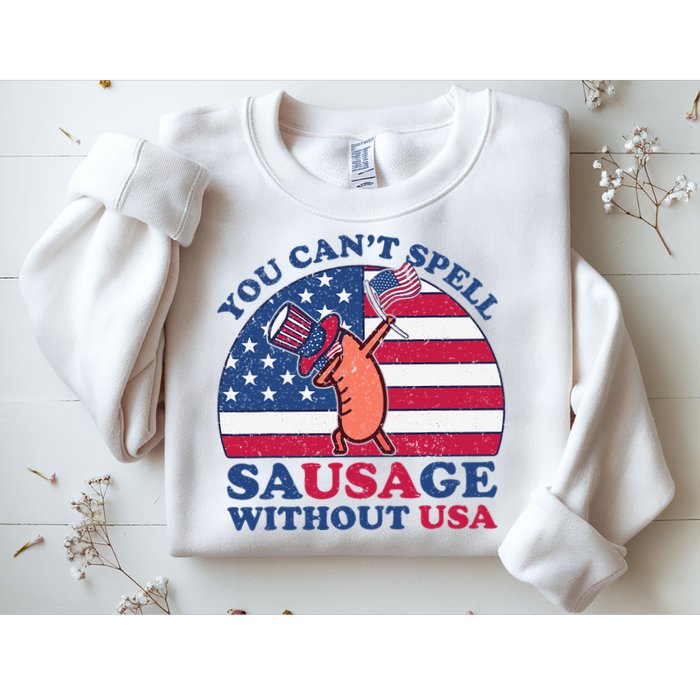 You Can’T Spell Sausage Without Usa 4th Of July Sweatshirt