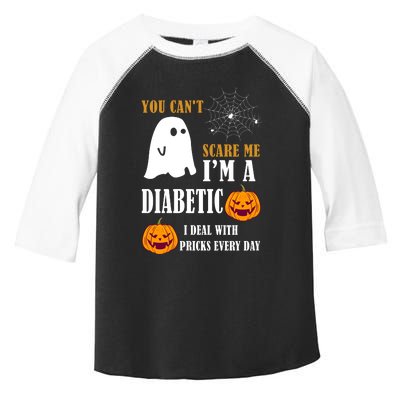 You CanT Scare Me IM A Diabetic Toddler Fine Jersey T-Shirt