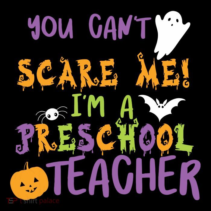You Cant Scare Me Im A Preschool Teacher Impact Tech Backpack