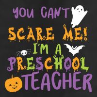 You Cant Scare Me Im A Preschool Teacher Adult Drive Performance Visor