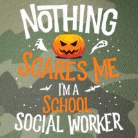 You Cannot Scare Me Im A Middle School Social Worker Legacy Tie Dye Trucker Hat