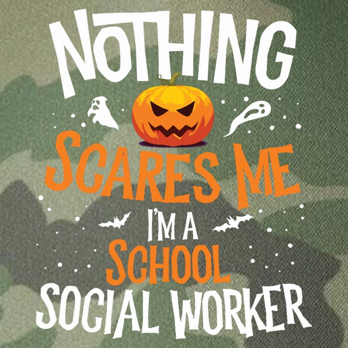 You Cannot Scare Me Im A Middle School Social Worker Legacy Tie Dye Trucker Hat