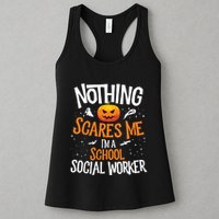 You Cannot Scare Me Im A Middle School Social Worker Womens Tank Top