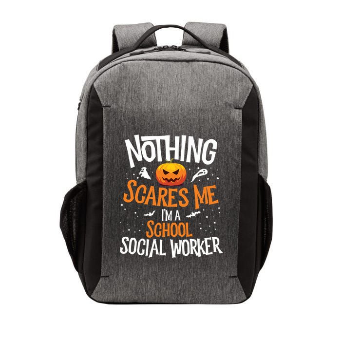 You Cannot Scare Me Im A Middle School Social Worker Vector Backpack
