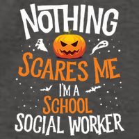 You Cannot Scare Me Im A Middle School Social Worker Vector Backpack