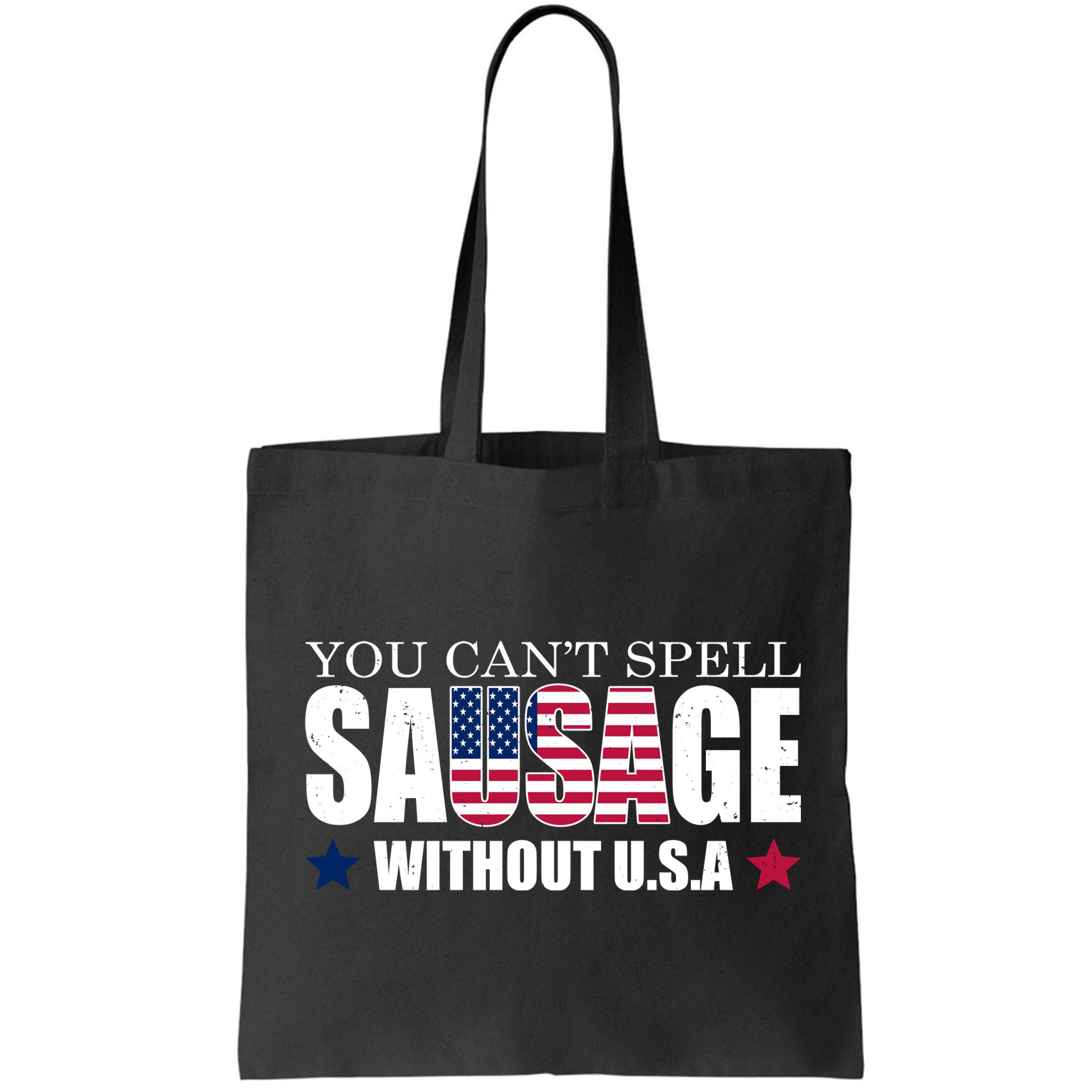 You Can't Spell Sausage Without USA Funny Bag