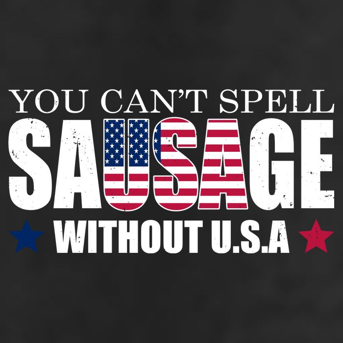 You Can't Spell Sausage Without USA Funny 25L Jumbo Tote