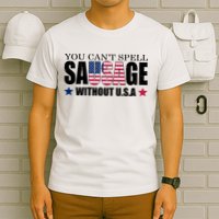 You Can't Spell Sausage Without USA Funny T-Shirt