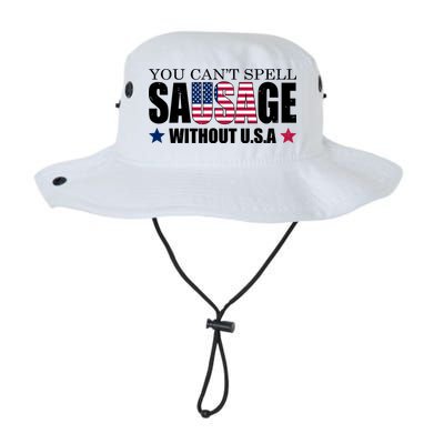 You Can't Spell Sausage Without USA Funny Bucket Hat