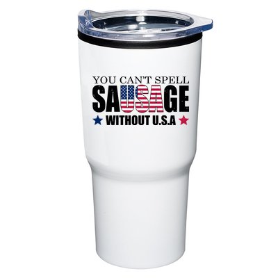 You Can't Spell Sausage Without USA Funny Tumbler