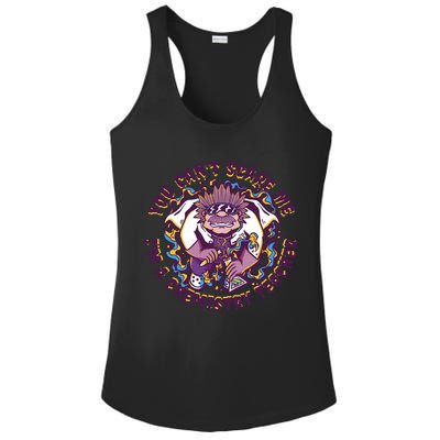 You Can't Scare Me I'm A Chemistry Teacher Ladies PosiCharge Competitor Racerback Tank
