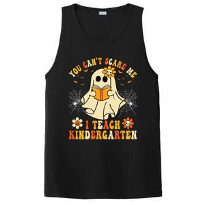 You CanT Scare Me I Teach Kindergarten Halloween Teacher Funny Gift PosiCharge Competitor Tank