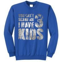 You Cant Scare Me I Have 3 Outfit Uncle Family Gift Sweatshirt