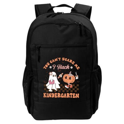 You CanT Scare Me I Teach Kindergarten Halloween Teacher Gift Backpack