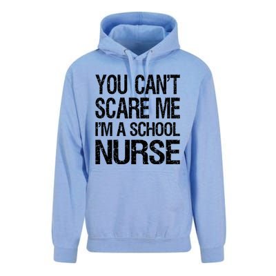 You Cant Scare Me I Am A School Nurse Funny Future Nurse Funny Gift Unisex Surf Hoodie