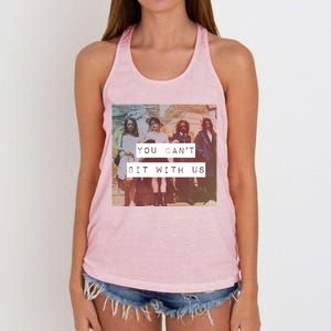 You Can&X27;T Sit With Us Women's Knotted Racerback Tank