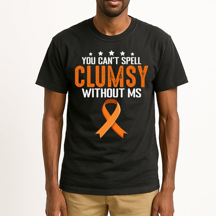 You Cant Spell Clumsy Without MS Awareness Empowerment Tall T-Shirt