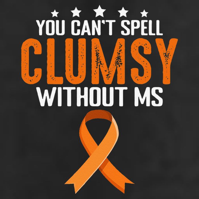 You Cant Spell Clumsy Without MS Awareness Empowerment Adult Drive Performance Visor