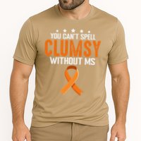 You Cant Spell Clumsy Without MS Awareness Empowerment Performance Shirt