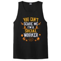 You Cant Scare Me Im A Social Worker Halloween PosiCharge Competitor Tank