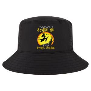 You Cant Scare Me Im Social Worker Halloween Costume Cool Comfort Performance Bucket Hat