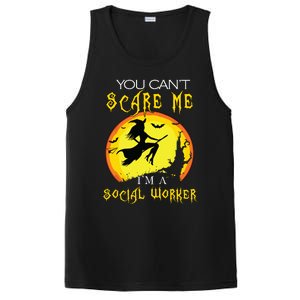 You Cant Scare Me Im Social Worker Halloween Costume PosiCharge Competitor Tank