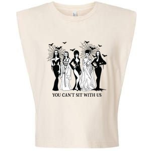 You Cant Sit With Us Halloween You Cant Sit With UsFall Halloween Garment-Dyed Women's Muscle Tee