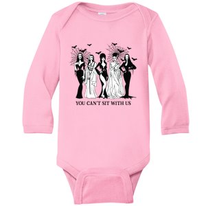 You Cant Sit With Us Halloween You Cant Sit With UsFall Halloween Baby Long Sleeve Bodysuit