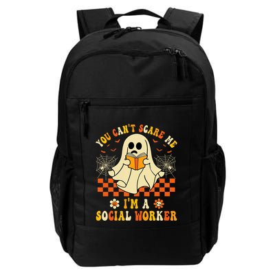 You CanT Scare Me IM A School Social Worker Halloween Backpack