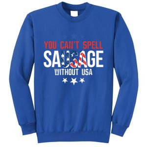 You Cant Spell Sausage Without Usa Gift Sweatshirt