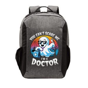 You CanT Scare Me IM A Doctor Halloween Ghost Doctor Vector Backpack