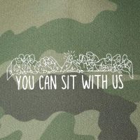 You Can Sit With Us Jesus And Twelve Apostles Legacy Tie Dye Trucker Hat