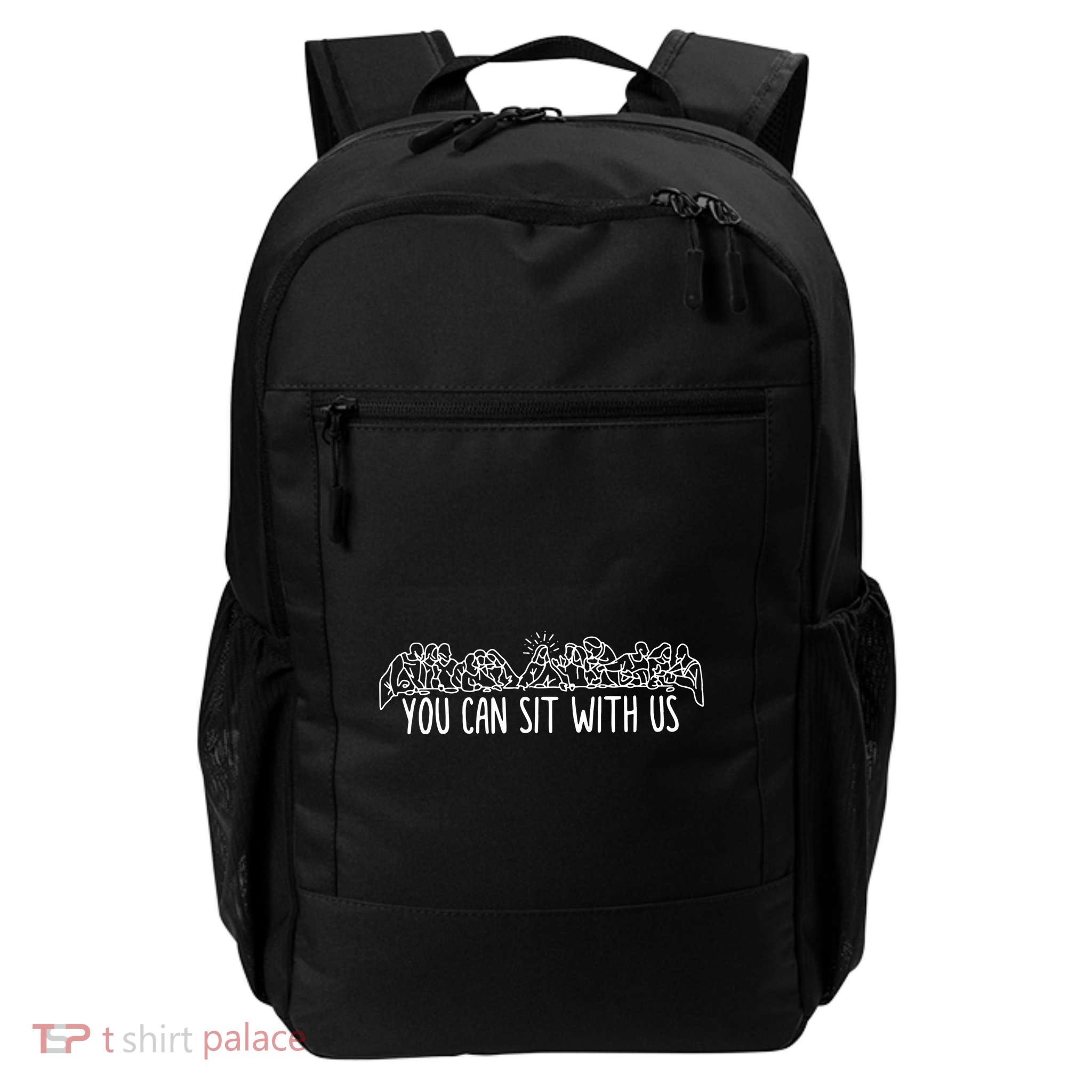 You Can Sit With Us Jesus And Twelve Apostles Backpack