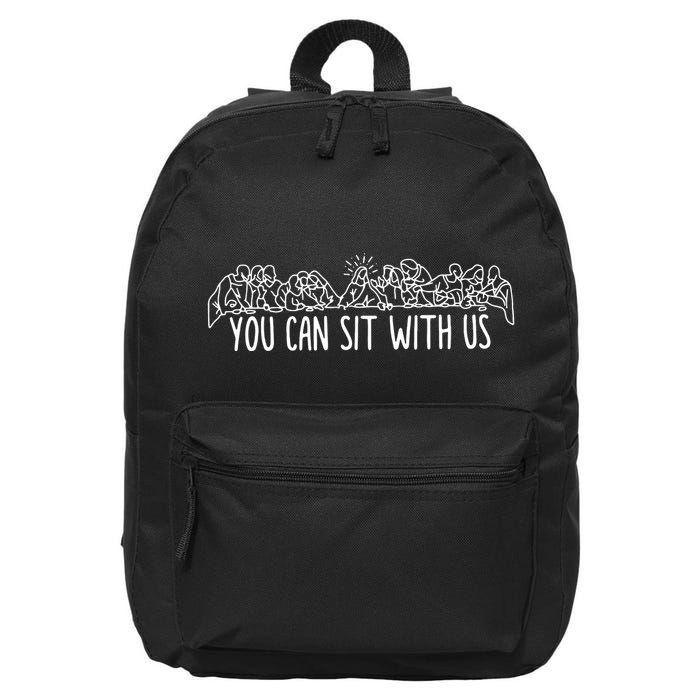 You Can Sit With Us Jesus And Twelve Apostles 16 in Basic Backpack