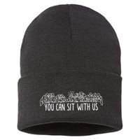 You Can Sit With Us Jesus And Twelve Apostles Sustainable Knit Beanie